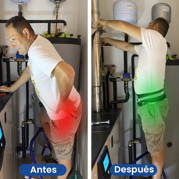 🧘♂️Cinturón Lumbar Ortopédico Ajustable – Alivio y soporte donde más lo necesitas