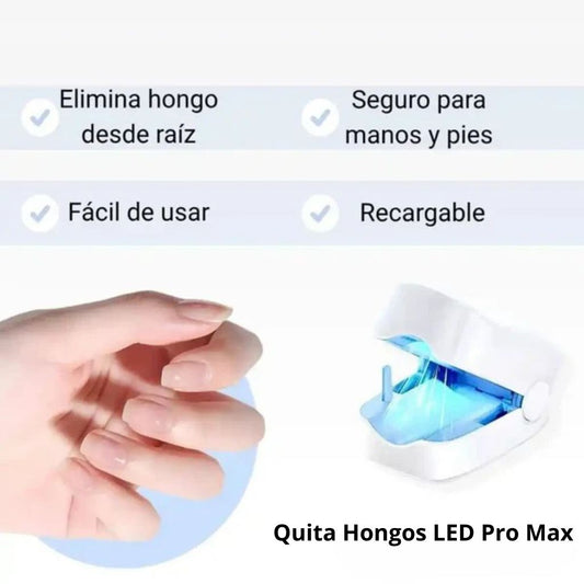 Quita Hongos LED Pro Max - Ataca el hongo profundo sin dolor (7 minutos al día)
