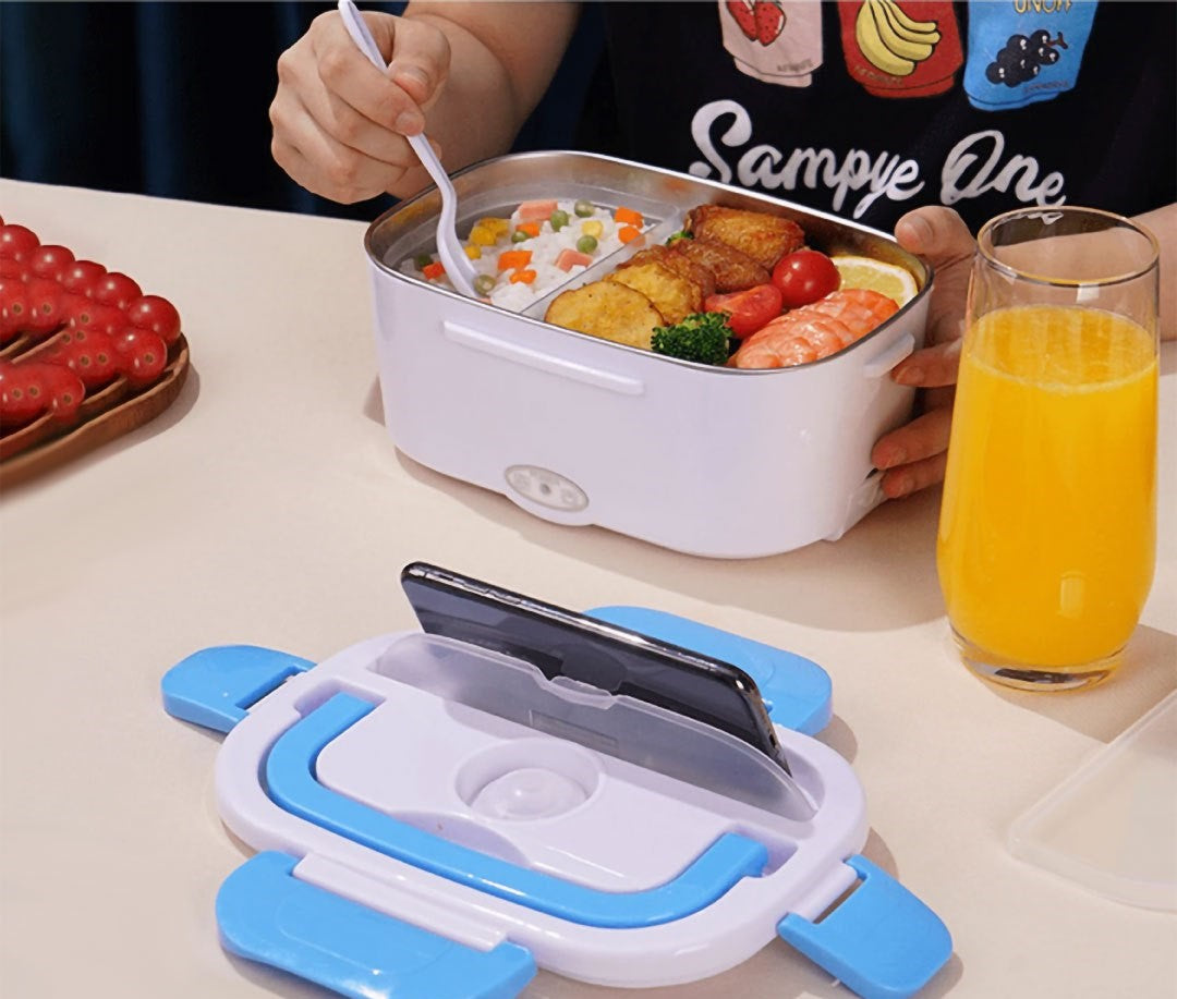 Lonchera Eléctrica Portátil - Calienta tu comida en minutos, estés donde estés