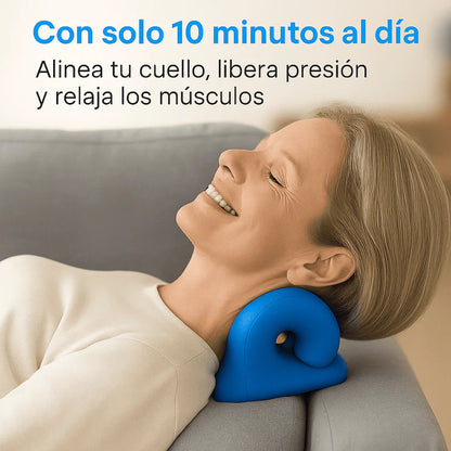 NeckFit™ - Estirador Cervical Ergonómico  — Alivio de Cuello y Hombros (10 minutos)