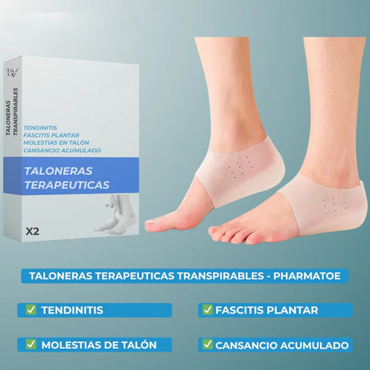 Taloneras Terapéuticas de Silicona