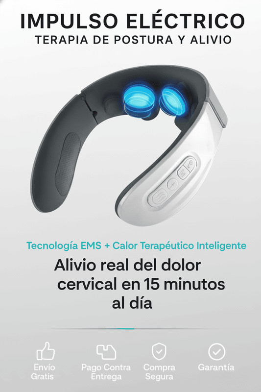 Neck-Relief Pro™ – Masajeador Inteligente: Alivio cervical en minutos