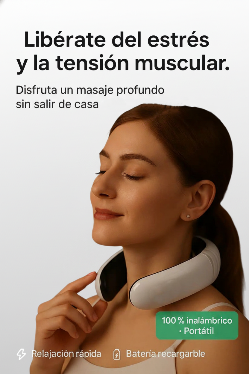 Neck-Relief Pro™ – Masajeador Inteligente: Alivio cervical en minutos