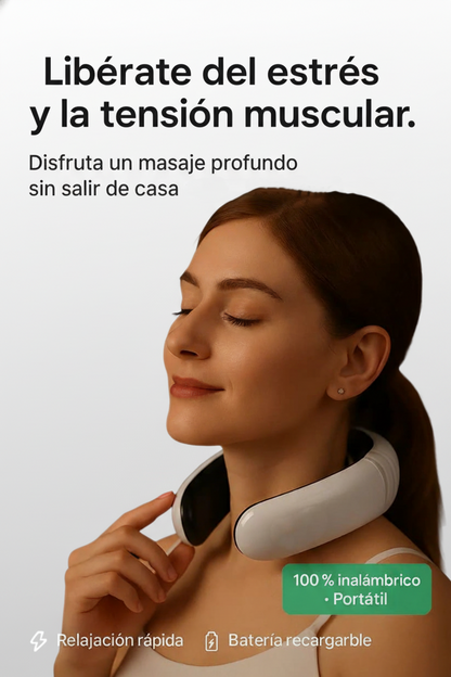 Neck-Relief Pro™ – Masajeador Inteligente: Alivio cervical en minutos