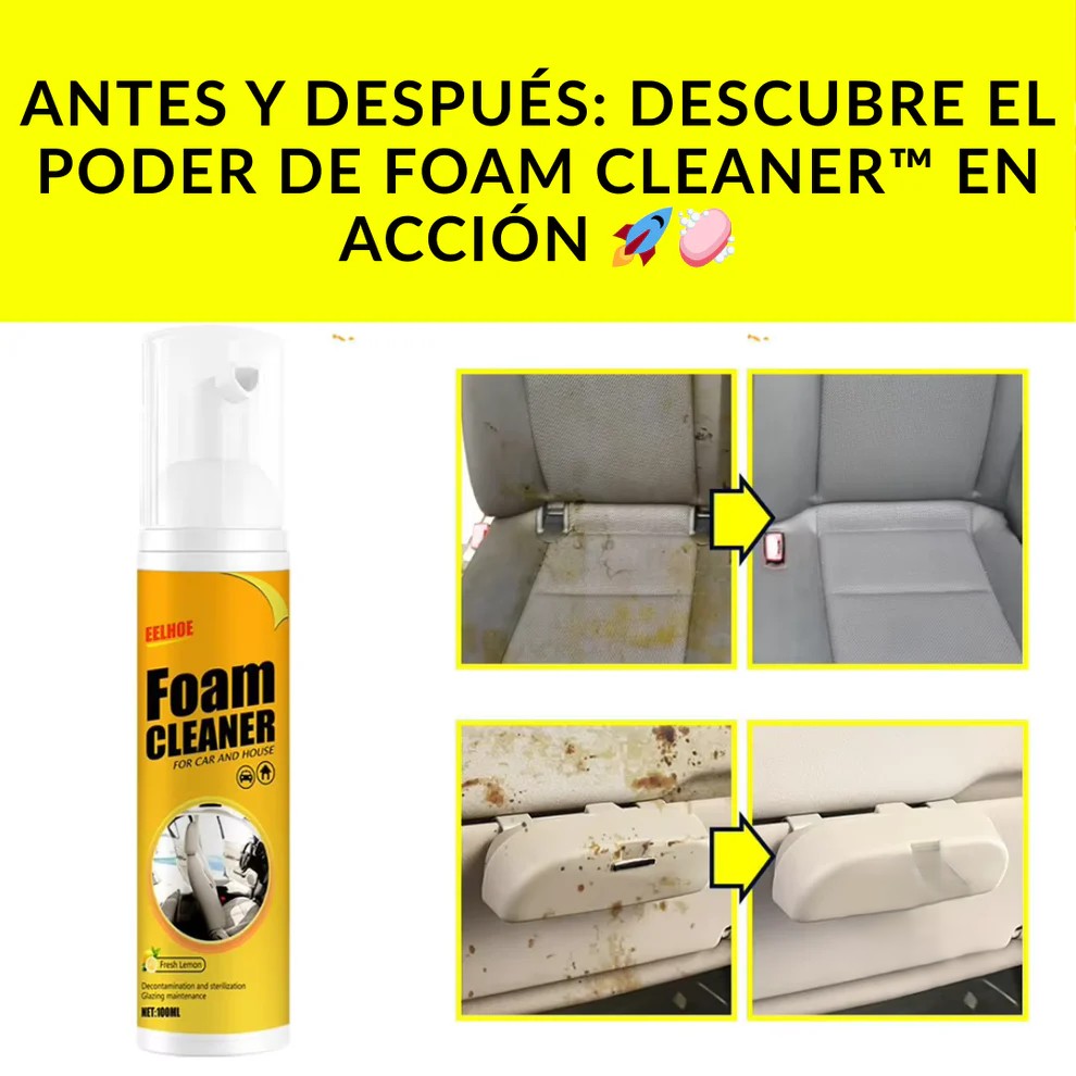 Espuma Limpiadora Mágica 2x1 - Foam Cleaner™