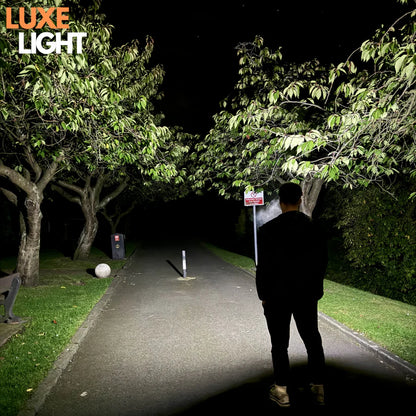 LuxeLight™ - Linterna Frontal LED con Sensor